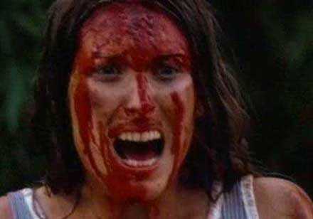 Marilyn Burns en THE TEXAS CHAINSAW MASSACRE (1974)